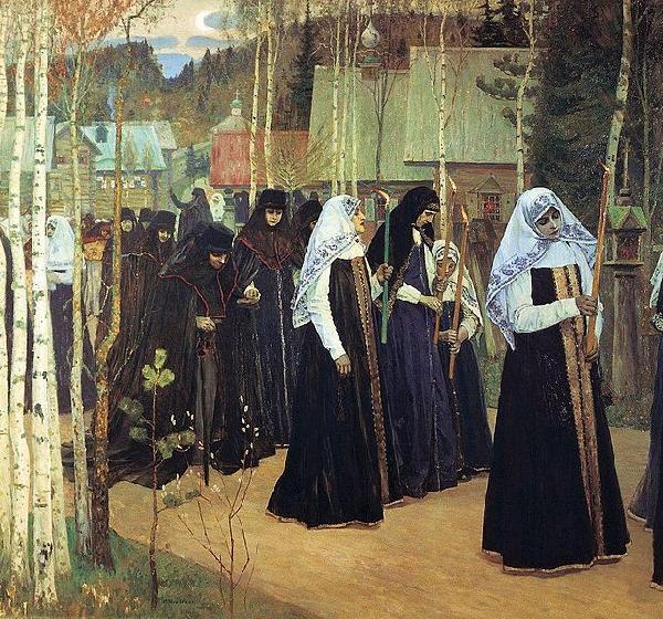 Nesterov, Mikhail Taking the Veil